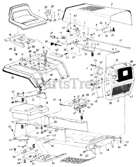 White Outdoor GT-1810 (148-800-190) - White Outdoor Garden Tractor (1988)