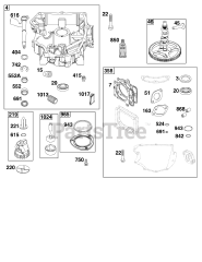 Briggs & Stratton 44N677-0044-G1 - Briggs & Stratton Vertical Engine
