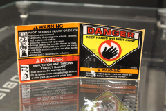 Snapper 7101394YP Decal  Warning