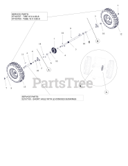 Ariens 921067 (PB 28) - Ariens 28" Power Brush, Ariens AX 179cc engine (SN: 000101 & Above)