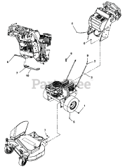 EverRide 988402 (EHWKA1952S) - EverRide Pro Walk-Behind Mower (SN: 000201 & Above)