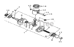 Murray S-1543 - Murray 50cc ATV (2002) Piston Crankshaft Connecting Rod Assy