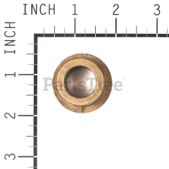 Snapper 583126 Flange Bearing, 3/4 Id X 1-1/8 Od - image 3