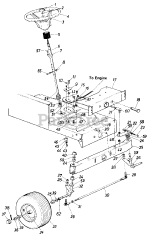 MTD 13685-9 - MTD Lawn Tractor (1989)