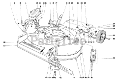 Toro 21172 - Toro Guardian Walk-Behind Mower (SN: 002000001 - 002999999) (1972)