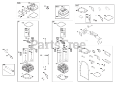 Briggs & Stratton 385447-0186-B5 - Briggs & Stratton Horizontal Engine