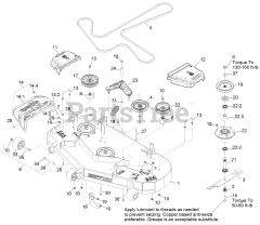 Exmark PNS720GKC52300 - Exmark 52" Pioneer S-Series Zero-Turn Mower, Kohler ZT720 (SN: 316000000 - 399999999) (2016)