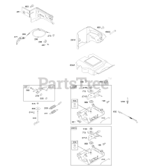 Briggs & Stratton 20P237-0115-E1 - Briggs & Stratton Horizontal Engine Controls, Governor Spring