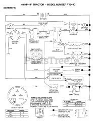 Electrolux/AYP Y 1844 C - Electrolux/AYP Lawn Tractor (1993)