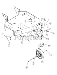 MTD 55AE232M195 - MTD Pro Walk-Behind Mower (2000)