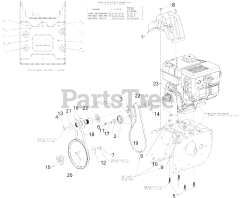 Huskee 31AM6BHE731 - Huskee Snow Thrower (2016) Engine Drive