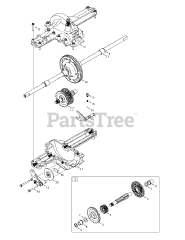 Troy-Bilt 13AX78KS011 - Troy-Bilt Bronco Lawn Tractor (2010) Transmission Assembly