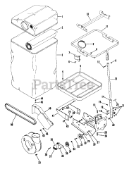 Ariens 834012 - Ariens Vac Bagger (SN: 000101 & Above)