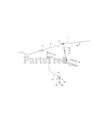 Snapper 80123075 - Snapper Tractor Snow Chute Control