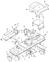 Toro 92-11BF01 (B-111) - Toro Lawn Tractor (1979)