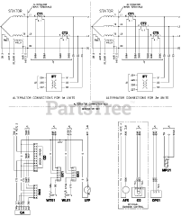 Generac QT04554KNANA - Generac 45kW Home Standby Generator (SN: 4949168 - 4965270) (2008) Schematic - Diagram (0G1296)