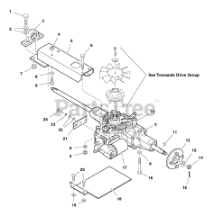 Ferris ProCut 20 (5901032) - Ferris ProCut 20 Front Mount Mower, 22hp Kohler (SN: 7671 & Above)