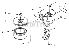 Echo M14V B2Z0 - Echo Lawn Mower Engine Intake, Heavy Duty Air Cleaner Asy