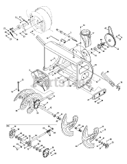 Craftsman 247.883971 (31BH95SI799) - Craftsman Snow Thrower (2014)