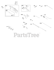 Briggs & Stratton 356447-0628-B5 - Briggs & Stratton Horizontal Engine Controls Group
