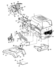Ranch King 14A9843H206 - Ranch King Garden Tractor (1997)
