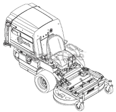 Exmark NV640KC48 - Exmark 48" Navigator Front Mount Mower, Kohler CH640 (SN: 313000000 - 313999999) (2013)