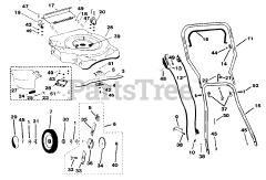 Simplicity 1322 PS (1690905) - Simplicity Walk-Behind Mower