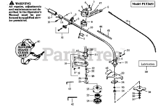 Paramount PLT 2651 - Paramount String Trimmer TRIMMER ASSEMBLY