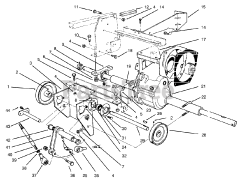 Toro 30610 (120) - Toro ProLine Rear-Engine Riding Mower (SN: 049000001 - 049999999) (1994)