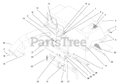 Toro 79301 - Toro 42"/48" Vacuum Bagger for 300 Series Tractors (SN: 089000001 - 089999999) (1998)