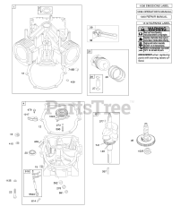Briggs & Stratton 385877-0001-B1 - Briggs & Stratton Vertical Engine