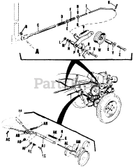 Simplicity 575 (990164) - Simplicity Wonderboy Rear-Engine Riding Mower