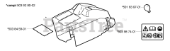 Husqvarna 357 XP - Husqvarna Chainsaw (2005-02) Top Cover