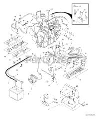 Scag STT-31BSD - Scag Sabre Tooth Tiger Zero-Turn Mower, 31hp Briggs & Stratton (SN: 6840001 - 6849999)