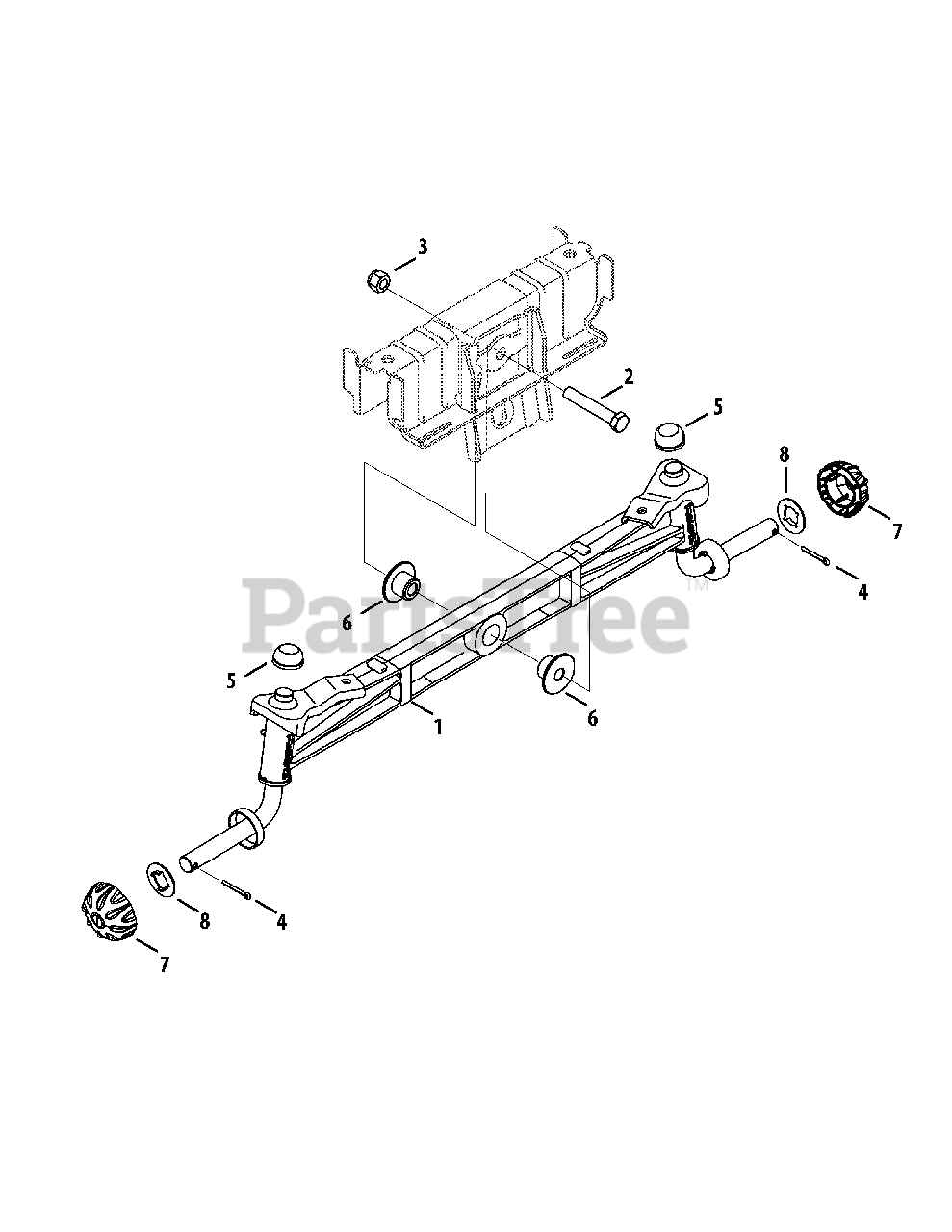 Cub Cadet XT1LT 50 (13WQA1CQ009) Cub Cadet 50" XT1 Enduro Lawn
