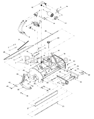 White Outdoor 190-825-101 - White Outdoor 30" Hydraulic Tiller Attachment (2000)