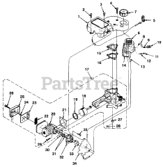Homelite HT 21 (UT-18011-A) - Homelite Hedge Trimmer Figure 1