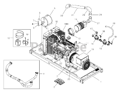 Briggs & Stratton 076001NG-0 - Briggs & Stratton 45kW Home Standby Generator
