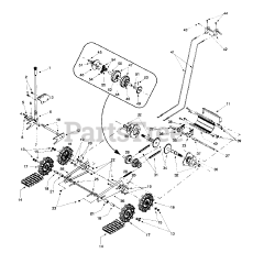 White Outdoor SB-750 T (31AE733E190) - White Outdoor Snow Boss Snow Thrower (1999)