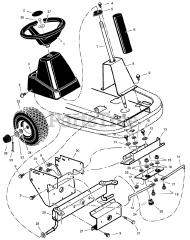 Briggs & Stratton 309029x92NA - Briggs & Stratton 30" Rear-Engine Riding Mower (2003)