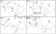Generac RD01523JDSE - Generac Protector Diesel 15kW Home Standby Generator (SN: 9079610 - 9079610) (2014) Ev Connection Box C2 Cpl (0K3011)