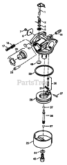 Cub Cadet CSV 24 (247-103A100) - Cub Cadet Chipper/Shredder/Vacuum Engine (1997)