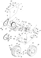 MTD 318-450-327 - MTD Snow Thrower (1988) (Farwell - MTD Ozmun & Kirk) Parts, Snow Thrower