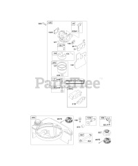 Briggs & Stratton 125602-0114-E2 - Briggs & Stratton Vertical Engine Carburetor, Fuel Supply