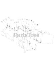 Cub Cadet 850 (590-850-150) - Cub Cadet Z-Wing MCS Kit att3 Bagger