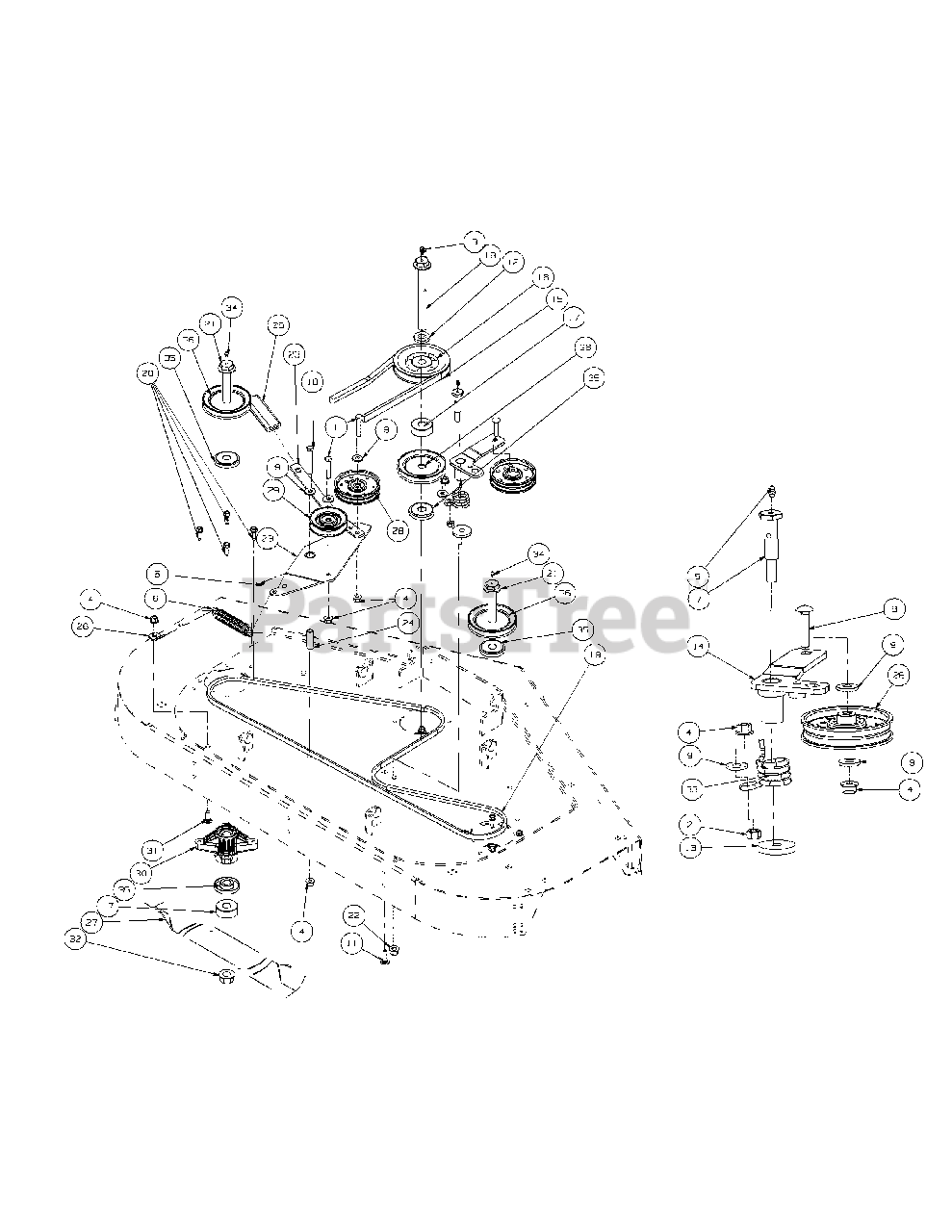 Cub Cadet ENFORCER 54 (53AH3AGT050) Cub Cadet 54" ZeroTurn Mower