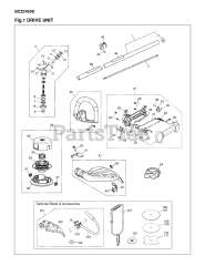 RedMax BCZ 2450 S (966326101) - RedMax Brushcutter (SN: 91101001 & Above) (2010-04)