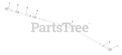 Exmark VTS541KA363CA - Exmark 36" Vantage S-Series Stand-On Mower, Kawasaki, CARB (SN: 313000000 - 313999999) (2013) LH Tracking Control Linkage Assembly No. 116-4213