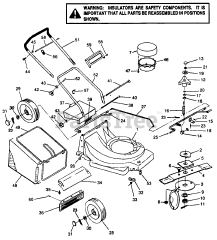 MasterCut by MTD 4416 (181-124K736) - MasterCut by MTD Walk-Behind Mower, Electric (1991) (Home Quarters)