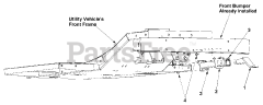 Cub Cadet A106 (39A-106-100) - Cub Cadet Front Receiver Hitch att3 Front Receiver Hitch